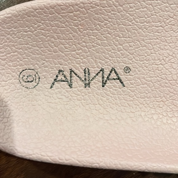 ⭐️EUC - Anina - Pink & Rainbow Sparkle Samdal Slides - Woman's Size 6 - Picture 10 of 10